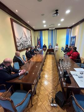 Podpis pogodb o sofinanciranju izvajanja nalog s področja zaščite in reševanja za leto 2024 1